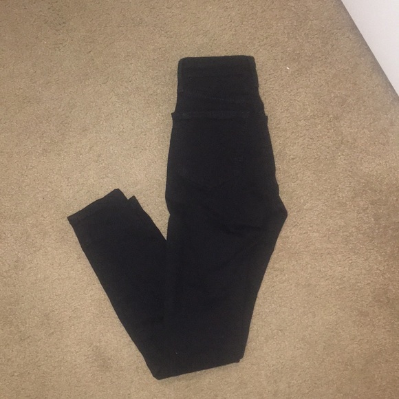 Topshop black destroyed jeans - Picture 6 of 6